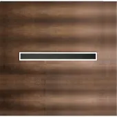 Perenz WALLY LED-Wandleuchte aus Aluminium 22W 3000K 100 cm Schwarz