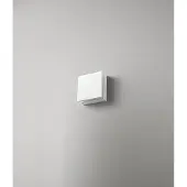 Perenz 10W 700LM 3000K Weiße LED-Wandleuchte aus Metall, verstellbarer Diffusor, modernes Design, Abmessungen 12x12x4,5/13 cm -