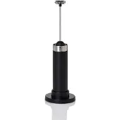 AdHoc Milch- / Saucenschäumer Rapid, inkl. 3 Batterien, mit Ständer, Kunststoff/Edelstahl, D: 3,2 cm, H: 20 cm, mit Ständer D: 6,5 cm, H: 21,5 cm