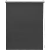 Lichtblick Thermo-Rollo Verdunkelung ohne Bohren Klemmbar, Anschraubbar Anthrazit B95 x H150 cm