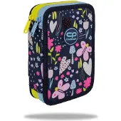 CoolPack , Piórnik podwójny z wyposażeniem Campus In The Garden, 1 sztuka