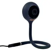 Beaba BÉABA, Babyphone mit Videoüberwachung, Zen Connect Babyphone, Full HD 1090p Kamera, Gegensprechfunktion, Große Reichweite, Mobil- und WLAN-Verbindung, Schlaflieder, Flexibler Stiel, Nachtblau.