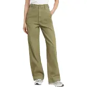 G-Star Deck 2.0 High Loose Chinohose Grün 28 / 34 Frau Grün 28