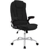 CLP Bürostuhl ergonomisch 150 kg belastbar Thor, Drehstuhl mit modernes Design schwarz