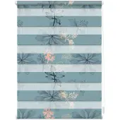 Lichtblick Doppelrollo blickdicht ohne Bohren Klemmbar, Anschraubbar 60 cm x 150 cm (B x L)