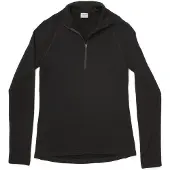 Houdini W's Desoli Thermal Half Zip true black (900) L