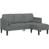 vidaXL Besonon (L-förmiges Sofa + Bank)