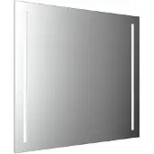 Emco MI 120 LED-Lichtspiegel mit 2 horizontalen Lichtausschnitten, Höhe 800mm, 449812002