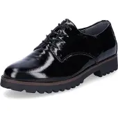 Waldlaufer Damen Schnürschuh schwarz Lack 5