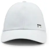 BOSS Baseball Cap "Zed Icon", weiß (open blau 499), Twill, Baumwolle, unifarben, Caps Baseball Cap, aus Baumwoll-Twill, unisex