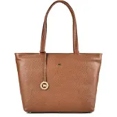 Braun Büffel Umhängetasche HANNA Shopper braun Damen - Leder