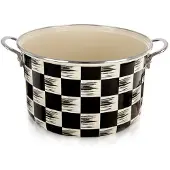 Orion Emaillierter Topf SCHACHBRETT 26 cm, 6,5 l