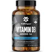 Polleo Sport Polleo Vitamin D3 4000 IE - D 180 Tabletten St Weichkapseln