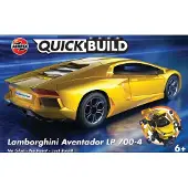 Airfix QUICKBUILD Lamborghini Aventador- yellow