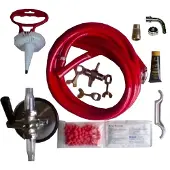 Ich-zapfe Bierleitungsreinigungsgerät Reinigungsset für Zapfanlage und Keg 1- 10 mm