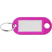 Combicraft Schlüsseletikett 48x22mm Rosa- 100 Stück