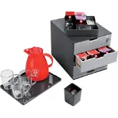 Durable Komplettset Coffee Point Box, Bewirtungsbedarf, aus Kunststoff, 3-teilig
