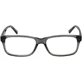 Timberland TB1847 Unisex-Brille inkl. Gläser Vollrand Quadratisch Acetat-Gestell 55/16/145, grau