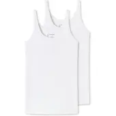Schiesser Top Damen 175994 95/5 White (2er Set)-XXXXL