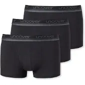 Schiesser Boxer "Uncover Cotton" Logo-Bund, elastisch, ohne Eingriff, perfekter Sitz