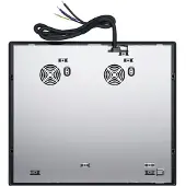 Whirlpool WTX6019DCF, Schwarz, Integriert, 59 cm, Zonen-Induktionskochfeld, Glaskeramik, 4 Zone(n)