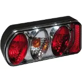 Eufab 11503 Ersatz-Rücklicht Links, Rauchglas, komplett, für und LAS Fahrr