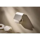 Hansgrohe AddStoris S Porte-rouleau de papier avec couvercle, 41783000, 41783000