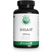 Green Naturals Shilajit 2000mg 50% Fulvinsäure Kps 150 St Kapseln