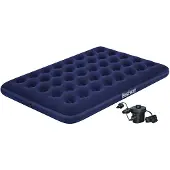 Bestway Luftbett 191 x 137 x 22 cm | mit externer Elektropumpe | für 2 Personen