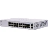 Cisco CBS110, Unmanaged, L2, Gigabit Ethernet (10/100/1000), Vollduplex, Rack-Einbau, 1U