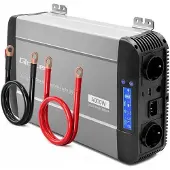Qoltec Pure Sine Wave | 12V na 230V | 2000/4000W