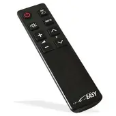 Velleman VRC1730, TV, IR Wireless, Drucktasten, Schwarz