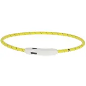 Kerbl Gelbes Halsband für Hunde 65 cm - Langlebig und Stylisch