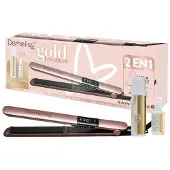 Saint Algue Glätteeisen Saint-Algue Demeliss Gold Love 25 x 120 mm 2-in-1