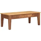 vidaXL Couchtisch Braun 110 x 55 x 40 cm Massivholz Mango
