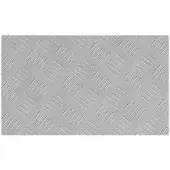 vidaXL Treppe Tritt Rechtwinklig 4 pcs Silber 50 x 30 cm Aluminium