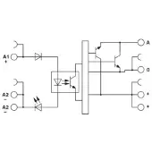 Phoenix Contact Halbleiterrelais 1 St. PLC-OPT- 5DC/24DC/100KHZ-G
