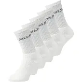 Jack & Jones Tennissocken "JACREGEN TENNIS SOCK 5 PACK NOOS" Packung, 5 Paar tlg. mit Stretchanteil