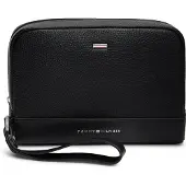 Tommy Hilfiger TH CENTRAL POUCH Herren Handtasche Schwarz : Größe - UNICA Größe: UNICA