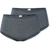 Schiesser Unterwäsche Damen 162893 Modal Essentials Night Blue (2er Set)-XXXL
