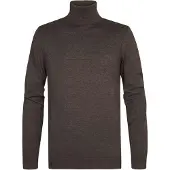 Petrol Industries Rollkragenpullover "Men Knitwear Collar Basi" Pflegeleichter Materialmix mit Baumwollanteil