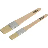 Kaiser Backpinsel-Set 2-teilig Backpinsel Naturborsten 1" und 1,5" 20,5cm