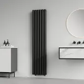 Neu.haus Röhrenheizkörper 'Nore' Schwarz 160x36cm Doppellagig 1198W
