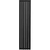 MonsterShop Oval Röhrenheizkörper - 1600mm x 360mm - Schwarz
