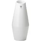 JOOP! Vase , weiß , Kunstleder , Maße (cm): B: 8,1 H: 18