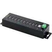 StarTech.com Hub USB USB210AIND-USB-A-HUB Schwarz
