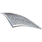 Sks Germany S•K•S Klett-Schlaufe, 20mmx25m weiß, mit Kleber PS14 Kautschukbasis