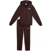 Puma Damen Anzug Metallic Hooded Standard Sweat Suit FL op