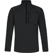 Protest Rekody Halbreißverschluss-sweatshirt Schwarz M Herren Schwarz M