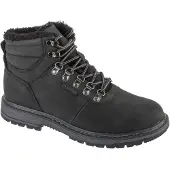 SKECHERS Winterstiefel "CORADO-MEMPHIS", Herren, Gr. 44, Warmfutter, schwarz, Lederimitat, Schuhe Winterstiefel, Schnürstiefel mit Warmfutter, Topseller